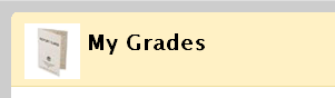 My Grades screen showing the clickable points link