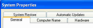 Right Click on My Computer and click on Properties. This will show you the System Properties of your computer and the type of processor. This screen shows the Intel Celeron processor.