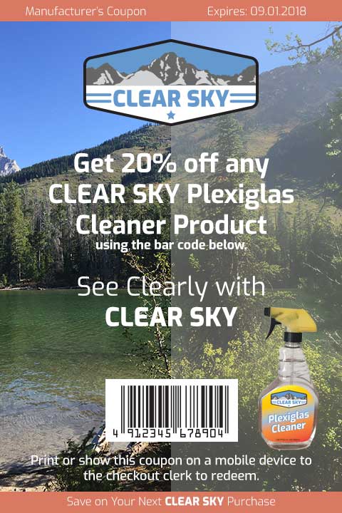 CLEAR SKY Product Coupon