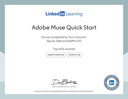 Lynda.com Adobe Muse Quick Start Course (2014)