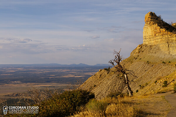 Knife Edge near Mesa Verde National Park Landscape Photo
