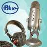Blue Yeti Microphone Advertisement Graphic Design