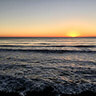 Pacific Ocean Sunset near Half Moon Bay Photo