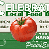 Local Food Day Signage Graphic Design