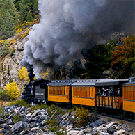 Durango and Silverton Steam Locomotive Photo
